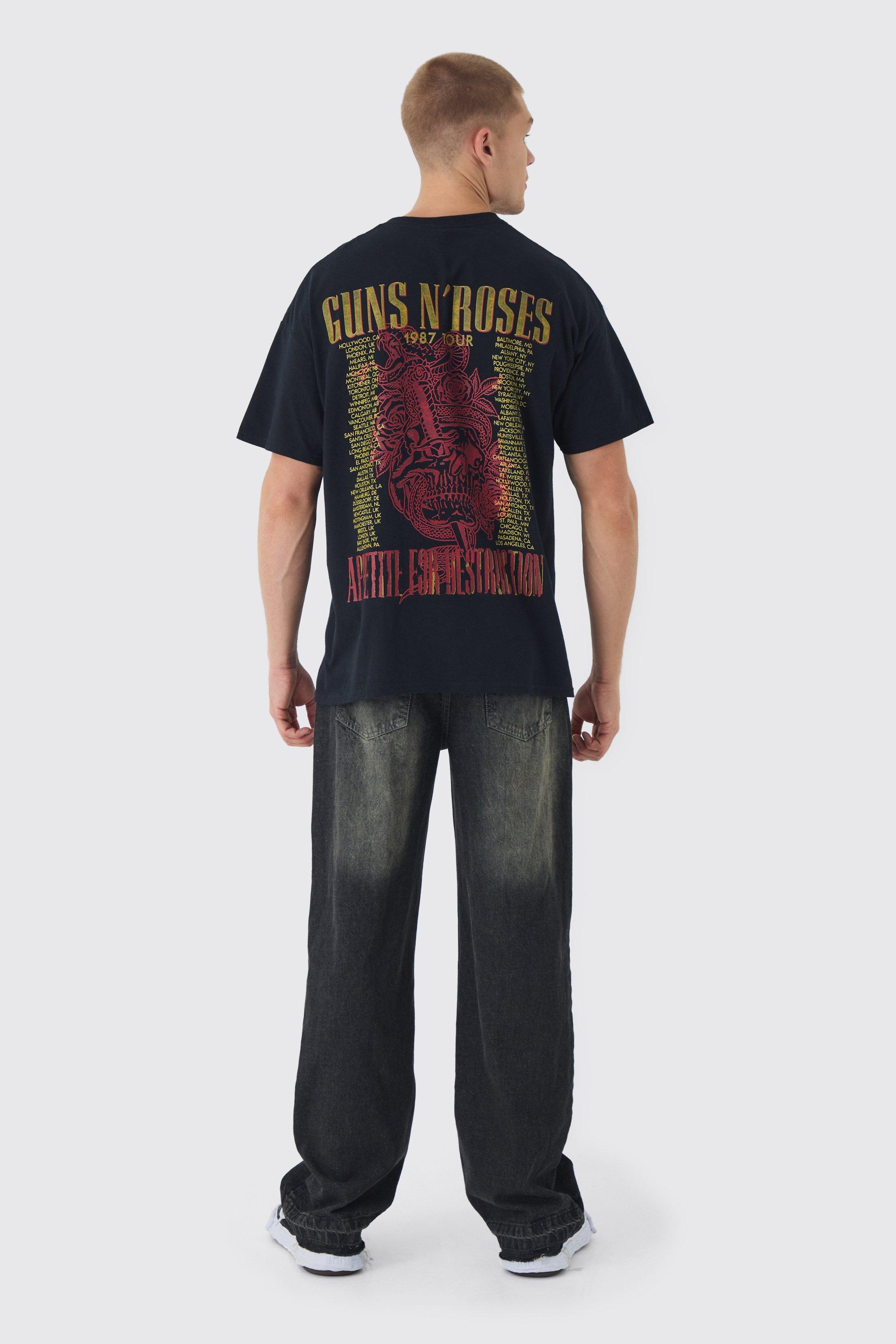 Boohoo guns n roses outlet