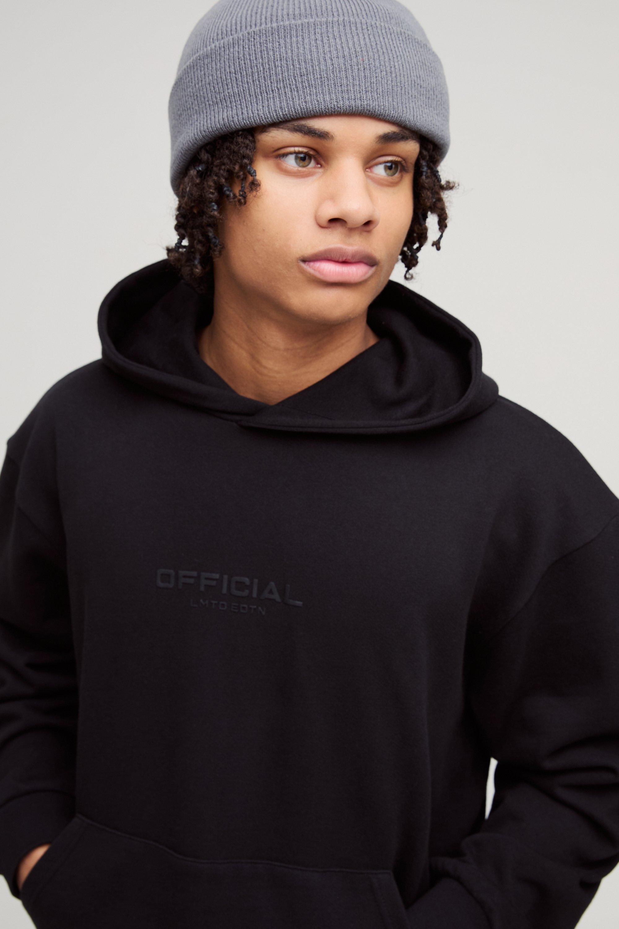 Oversized Boxy Heavyweight Hoodie boohoo