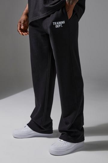 Training Dept Loopback Straight Leg Fit Joggers black