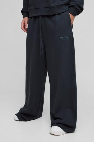 Extreme Wide Leg Heavyweight Jogger charcoal