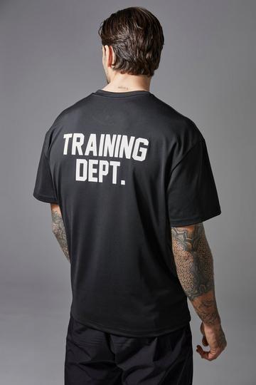 Training Dept Performance Oversized T-shirt black