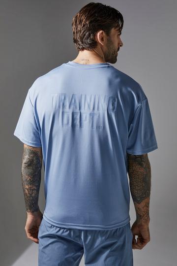 Training Dept Performance Oversized T-shirt steel