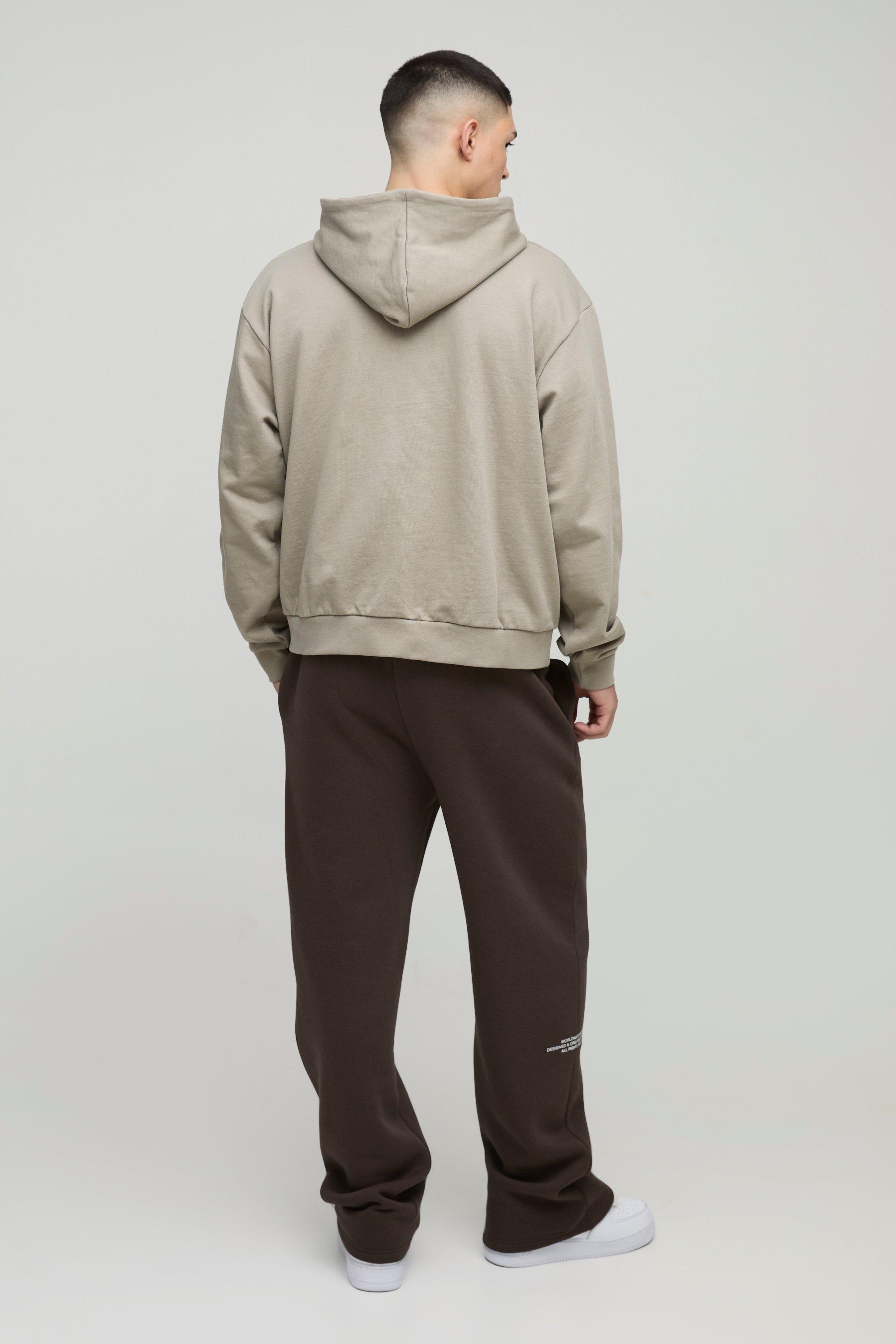 【boohoo】★Oversized Boxy Heavyweight Zip Through Hoodie★ Oversized Boxy Heavyweight Zip Through Hoodie | boohoo USA
