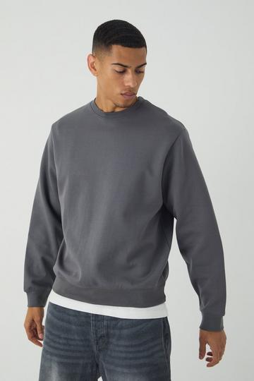 Heavyweight Interlock Sweatshirt grey