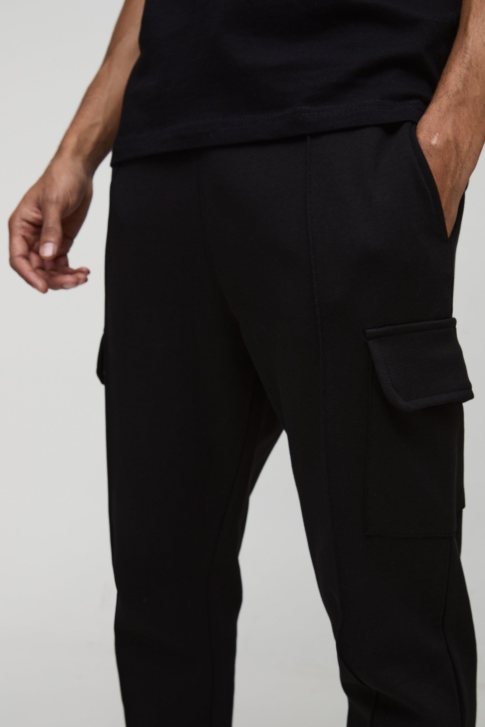 Mens black slim fit nike joggers hotsell