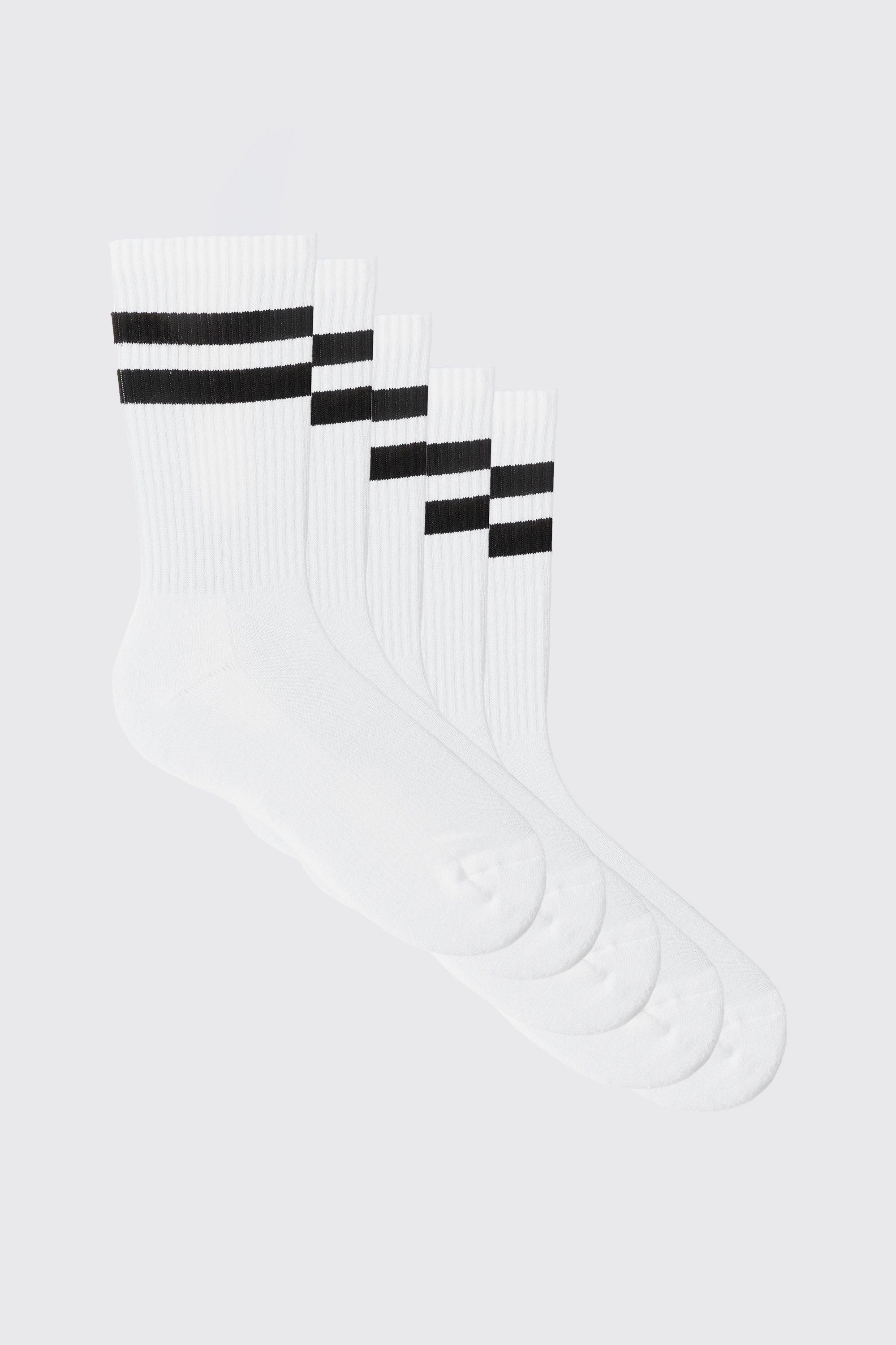 Lot de 5 paires de chaussettes rayées