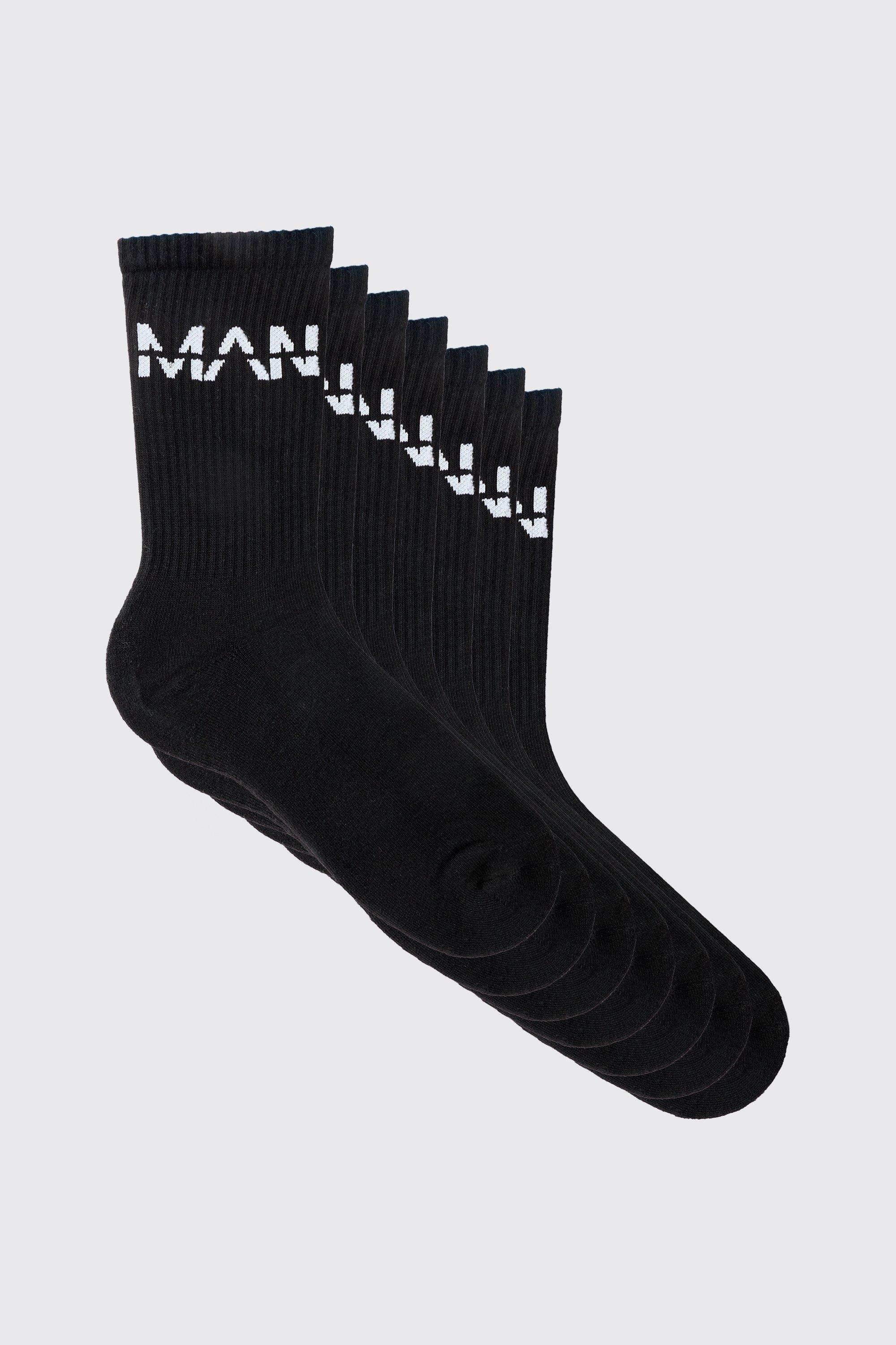 Lot de 7 paires de chaussettes à logo - MAN