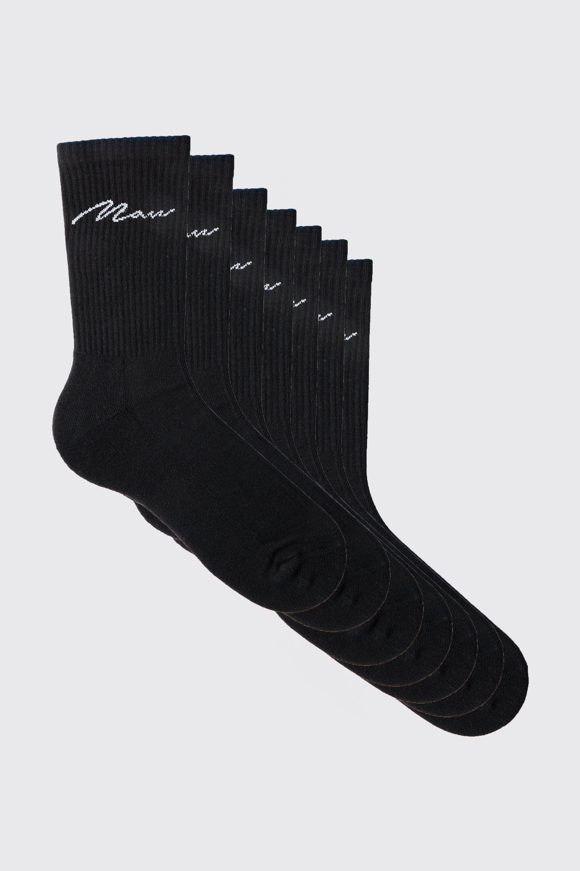 Lot de 7 paires de chaussettes à logo - MAN