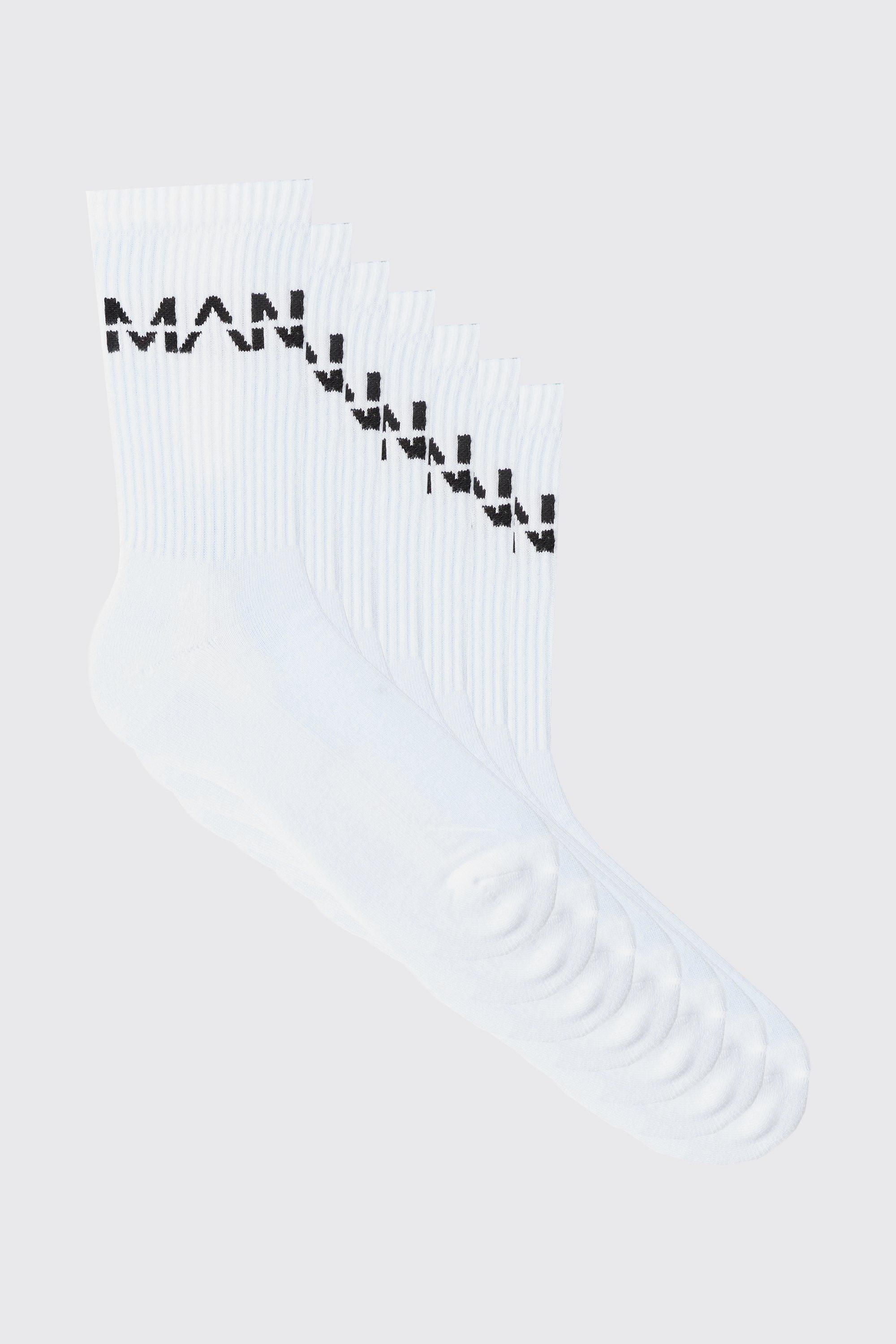 Lot de 7 paires de chaussettes à logo - MAN