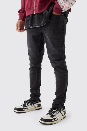 Skinny Stretch Jean in Charcoal charcoal