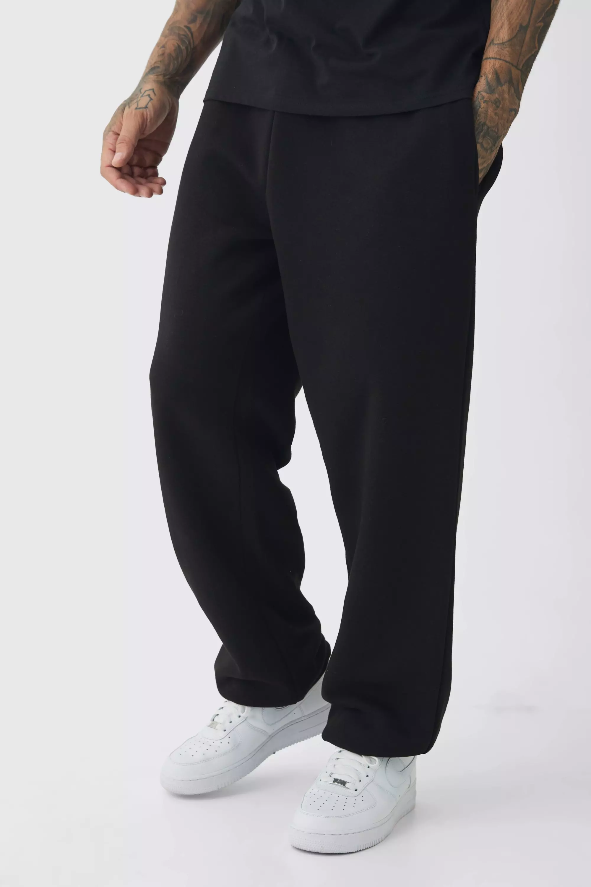 Black Tall Basic Oversized Fit Jogger alternative image