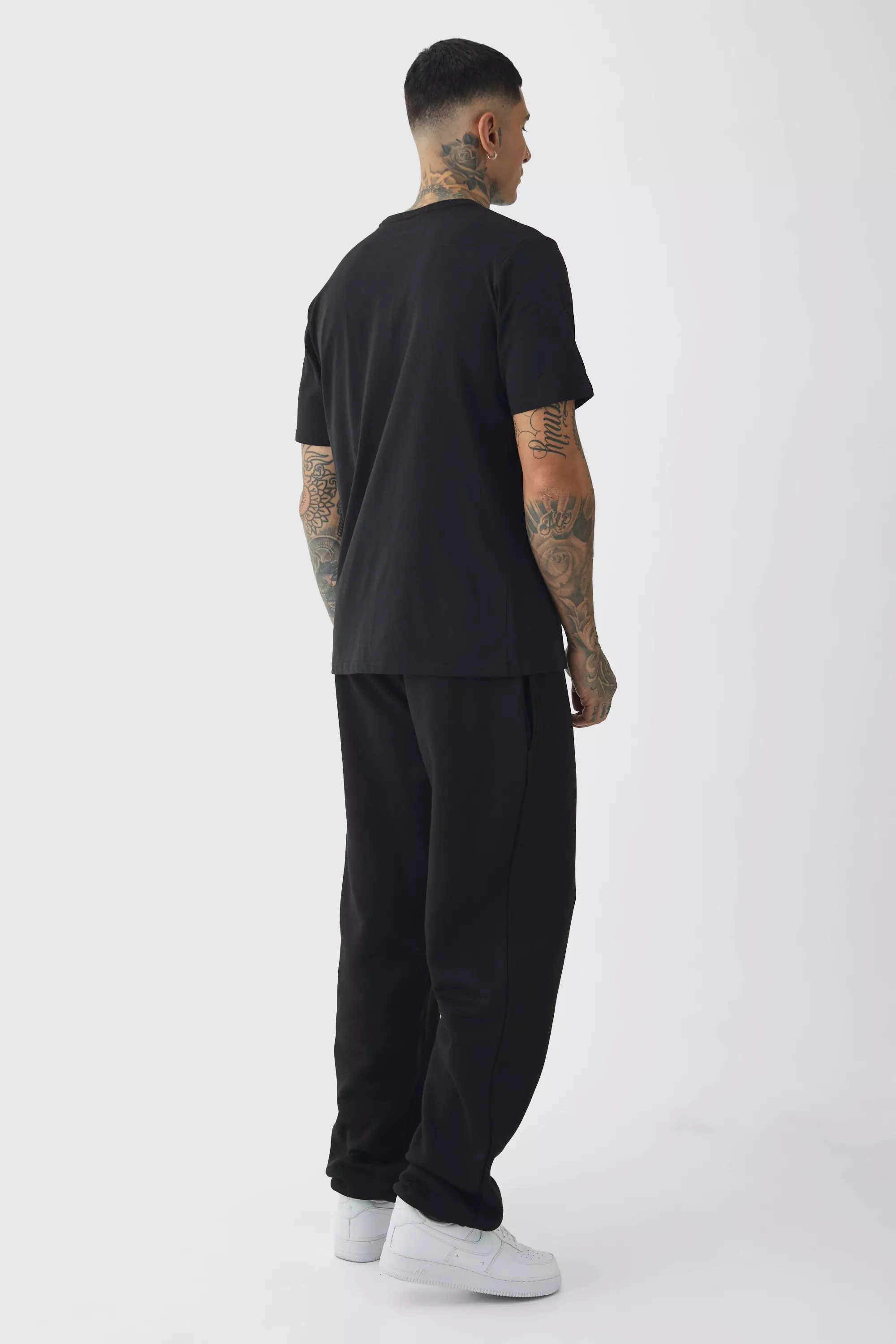 Black Tall Basic Oversized Fit Jogger alternative image