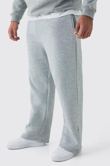 Plus Basic Relaxed Fit Jogger grey marl