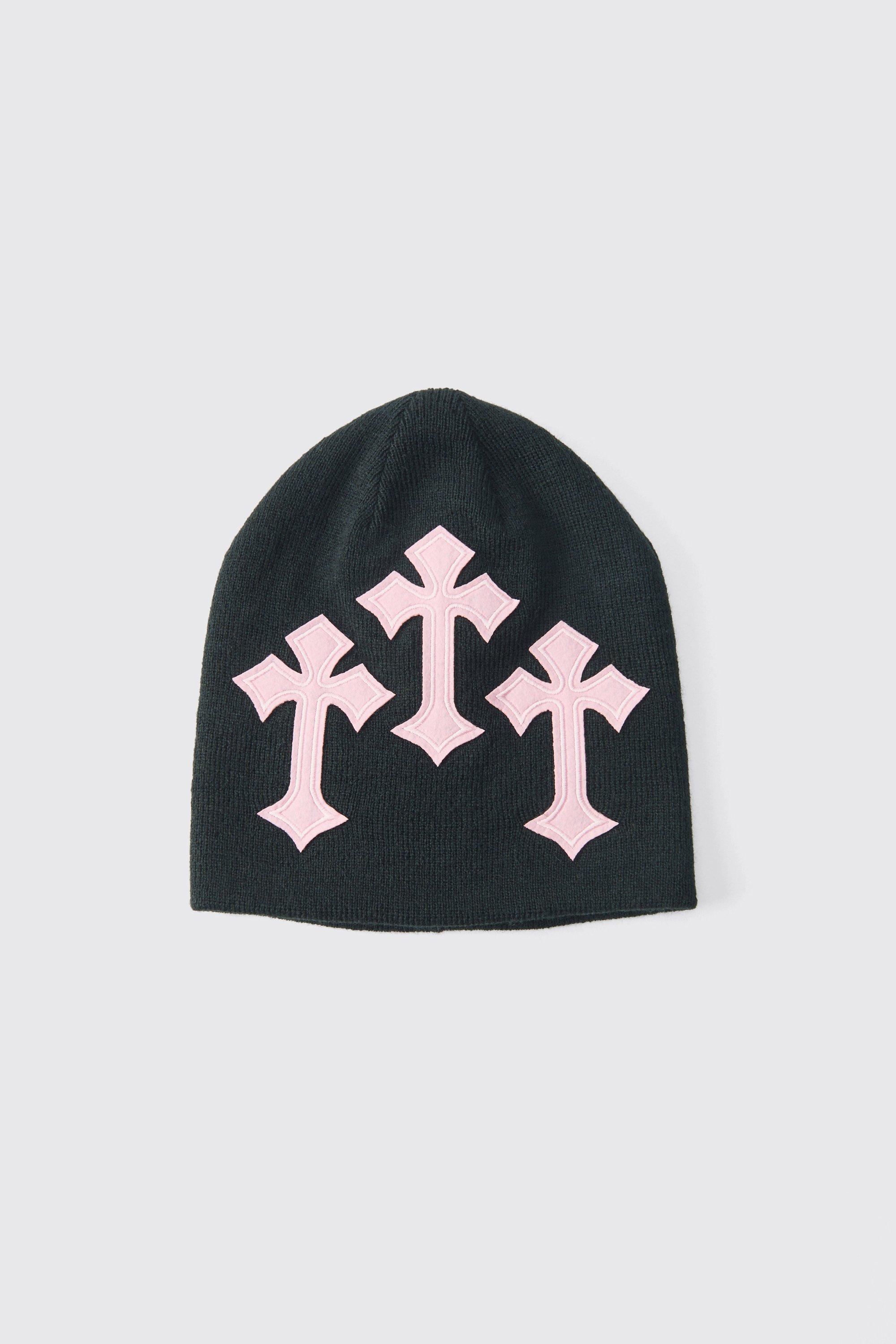 Rhombus-Beanie---Black-