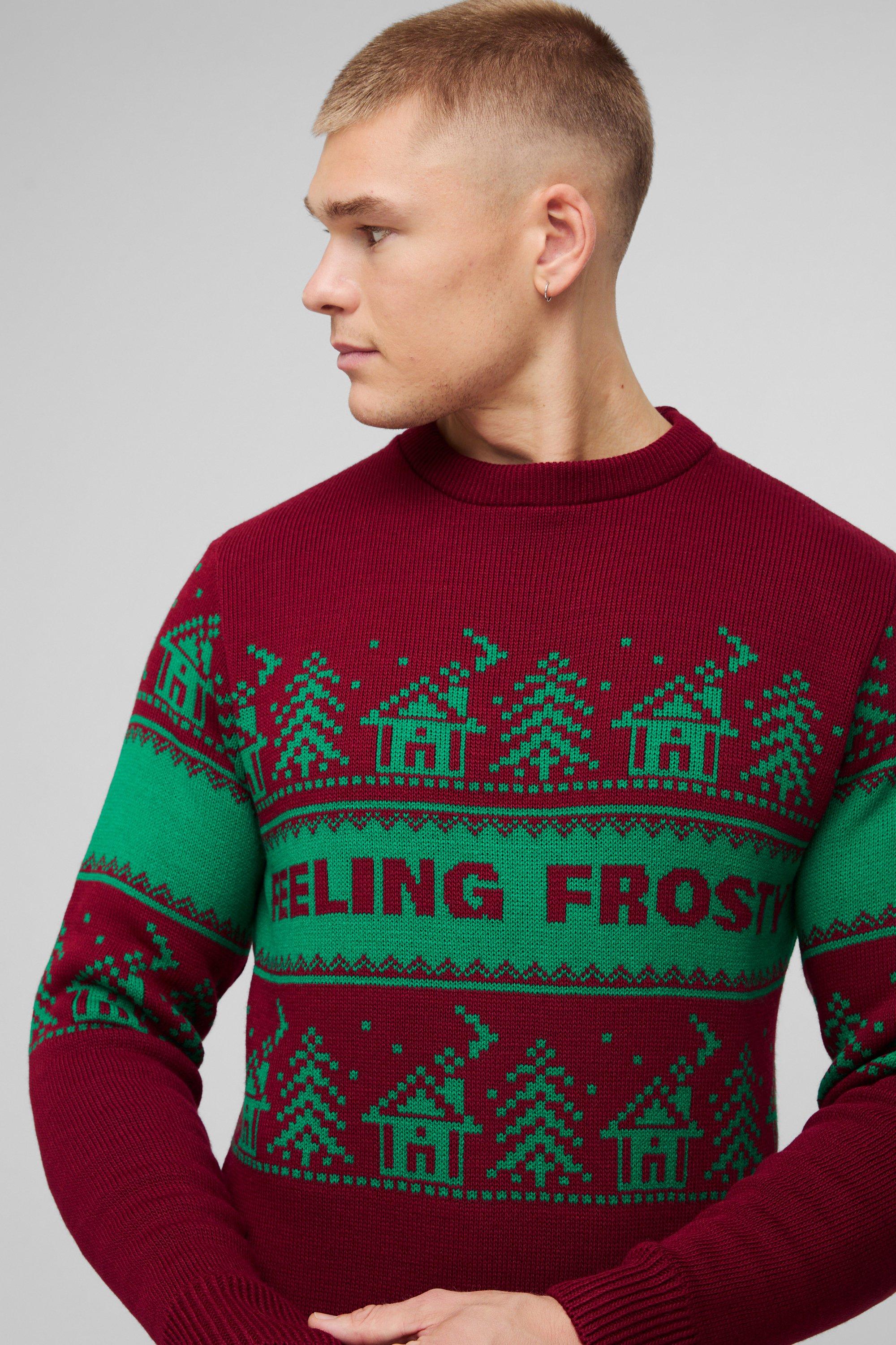 Maglione natalizio uomo lana deals