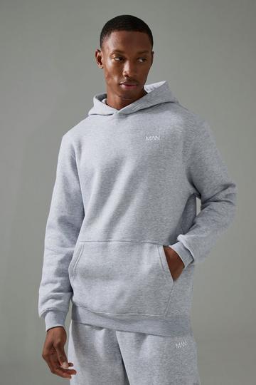 Grey Man Active Regular Fit Hoodie