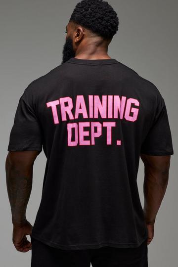 Training Dept Oversized T-shirt black