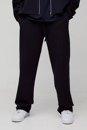 Tall Smart Interlock Relaxed Fit Joggers black