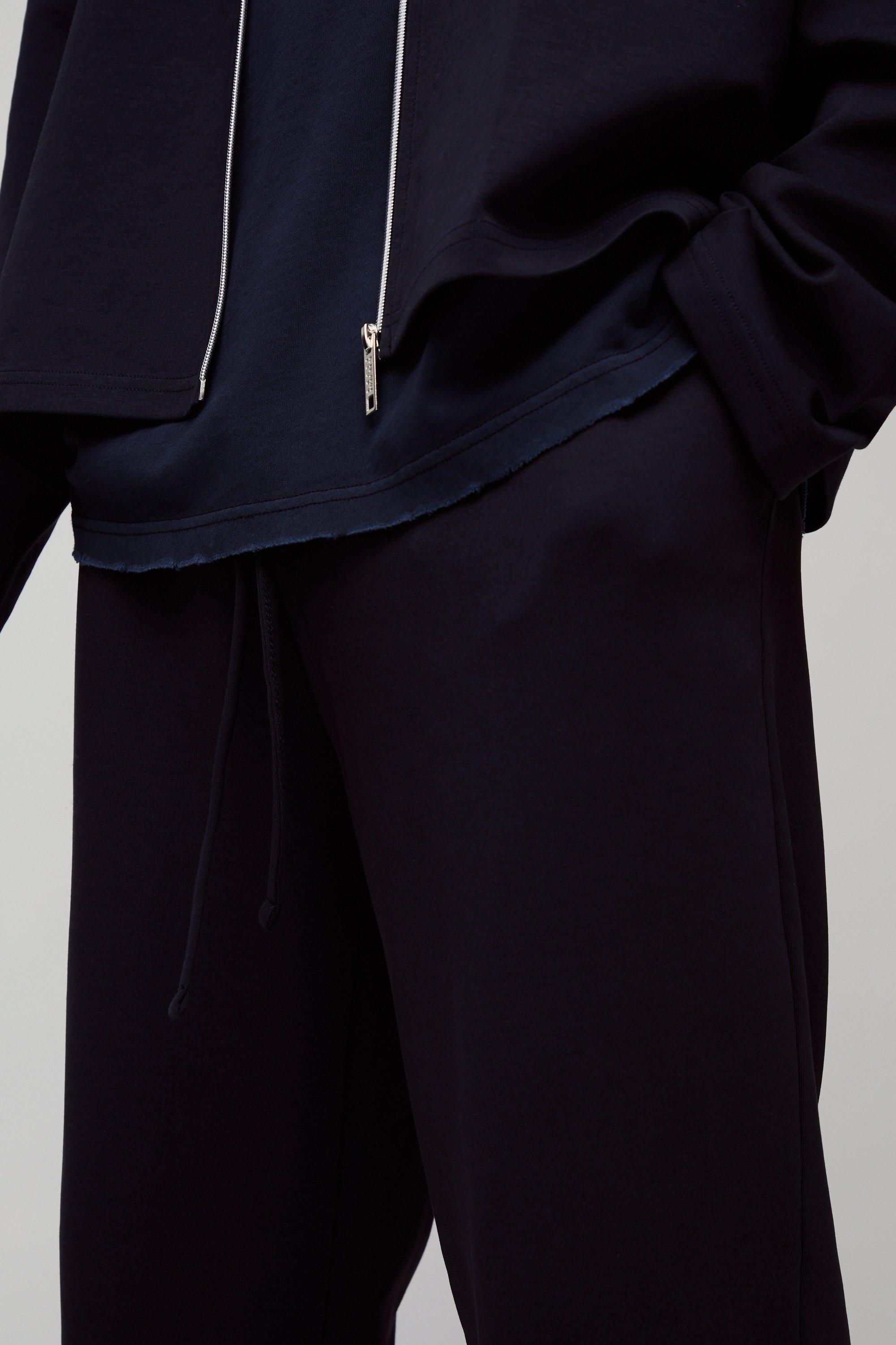 Black smart joggers outlet