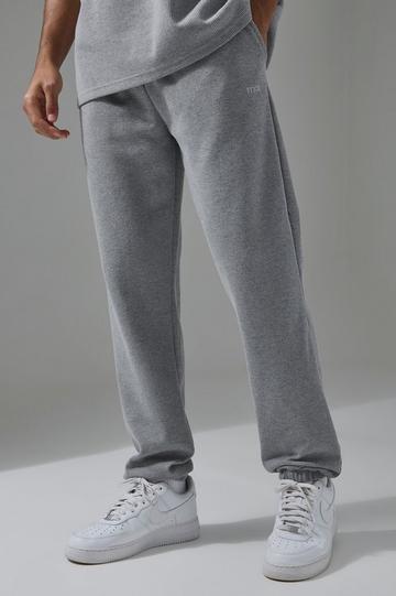 Man Sport Waffle Regular Fit Jogger grey marl