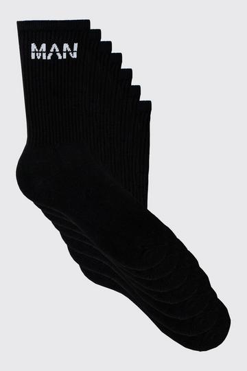 7 Pack Man Sport Socks black