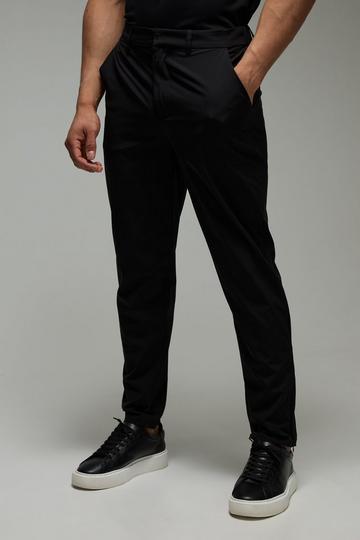 Man Active Stretch Tapered Golf Trousers black