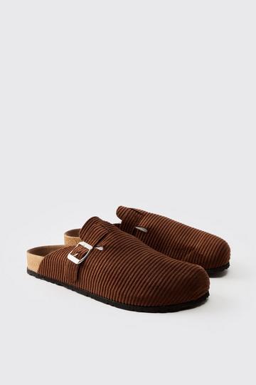 Corduroy Hakken In Bruin brown