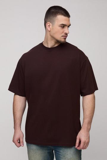 Tall Oversized T-shirt in Chocolate chocolate