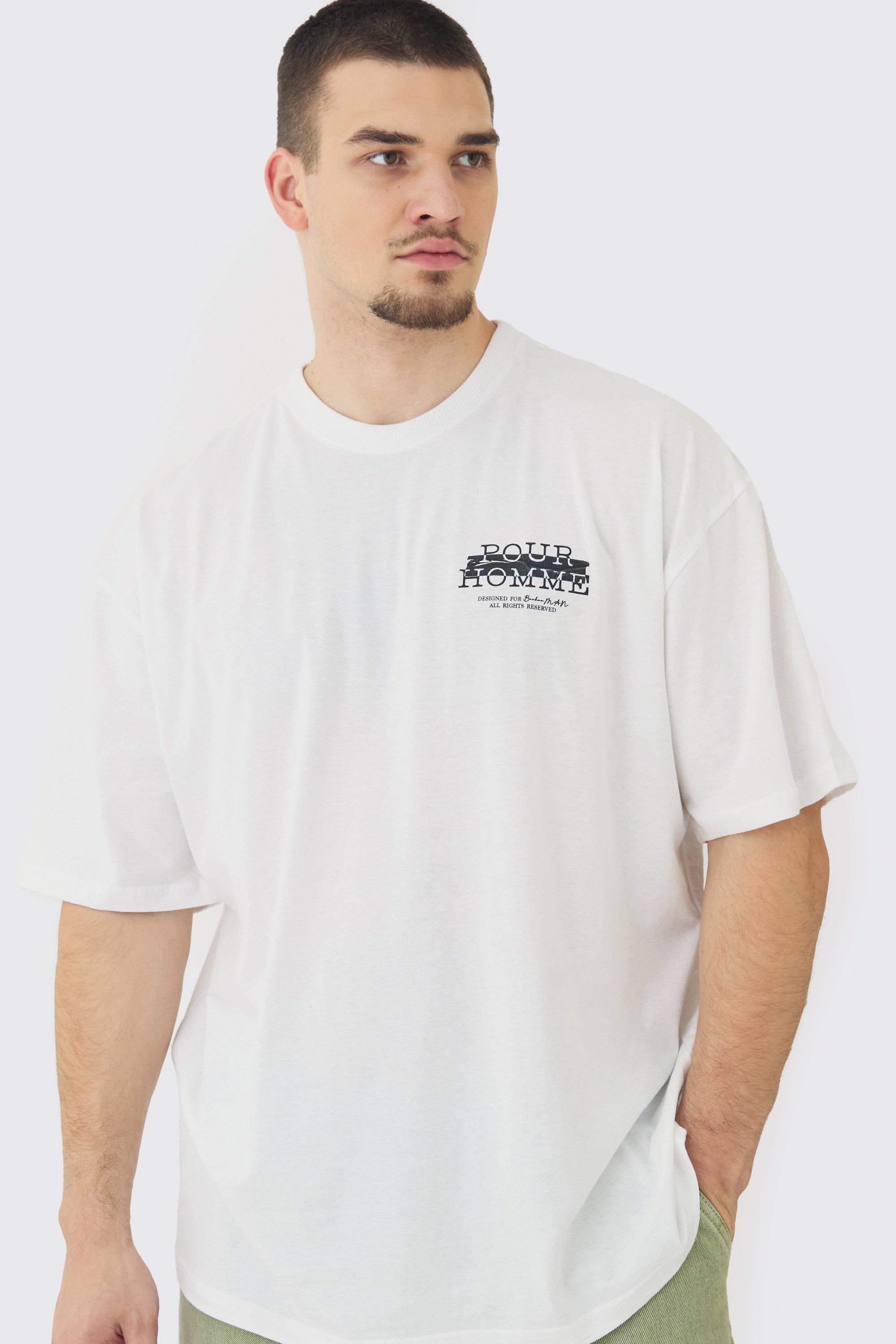 T shirt bianca con stampa deals