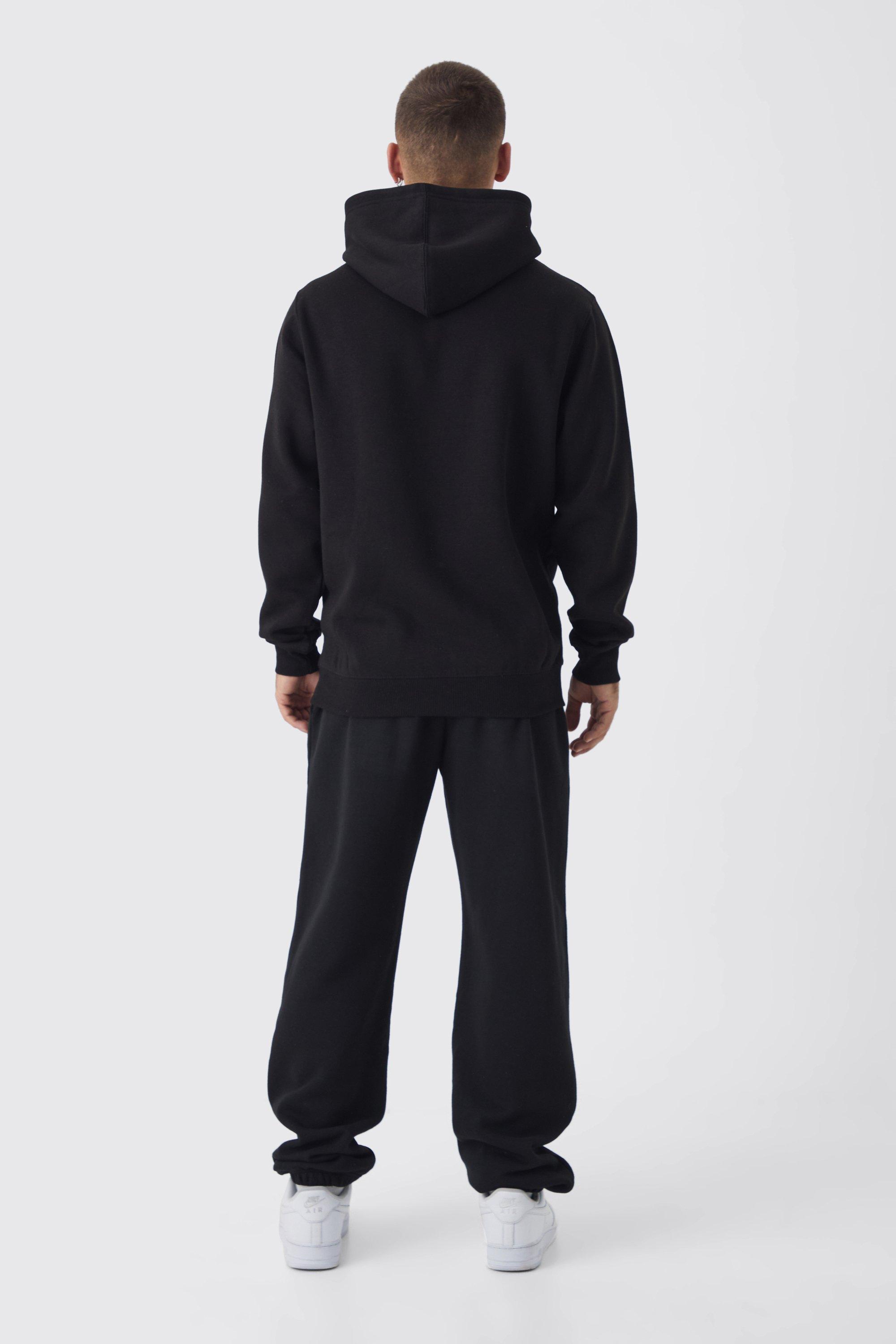 Regular Fit Rose Embroidered Hoodie | boohoo USA