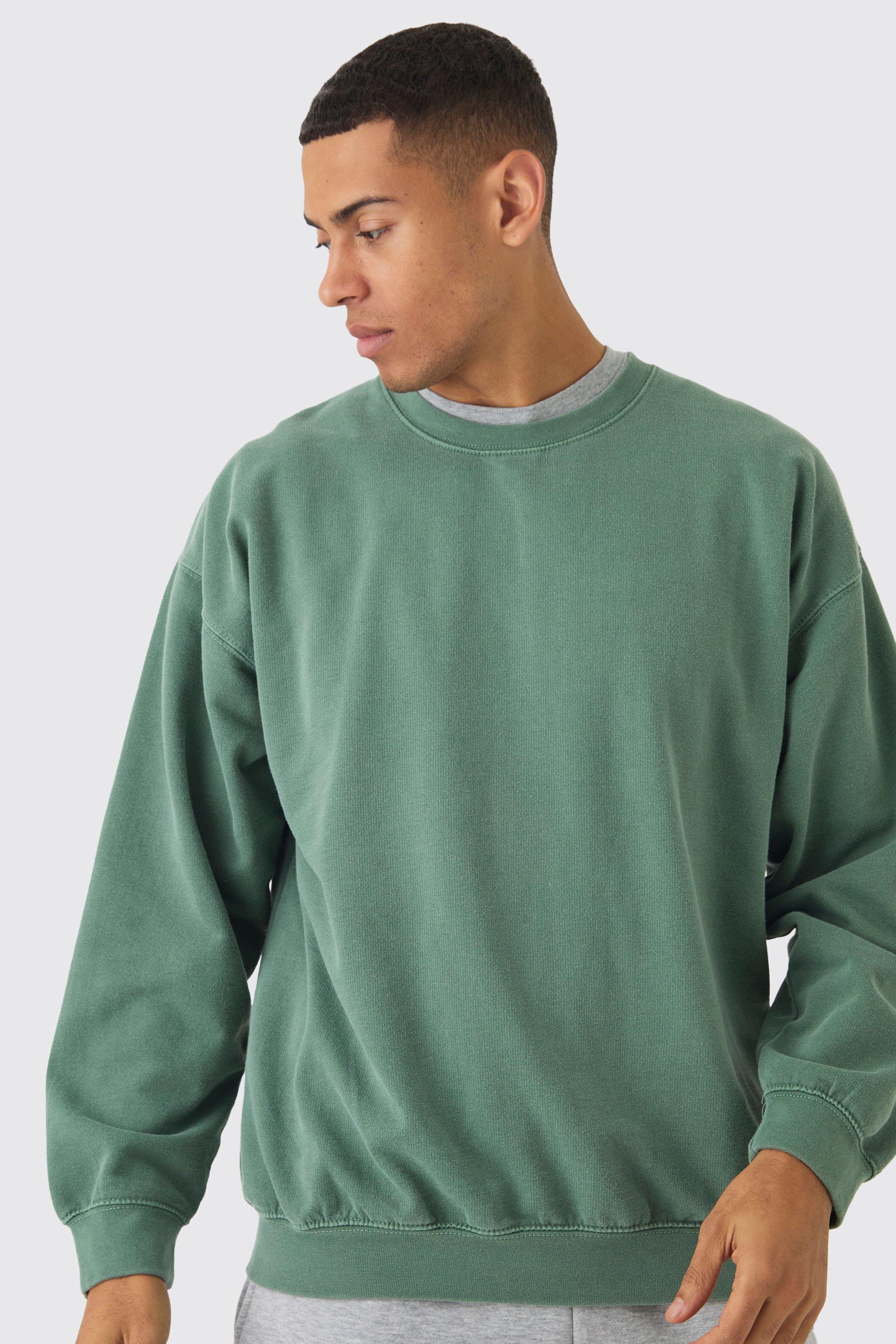 Oversized Colorado Mountains Graphic Sweatshirt