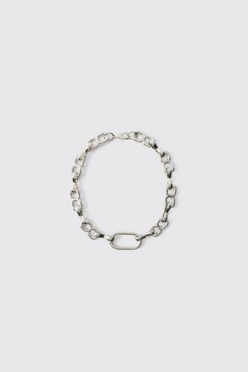 Circle Hardware Bracelet silver