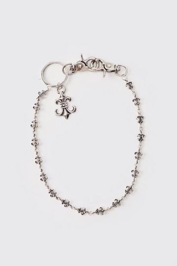 Jean Chain with Anchor Hardware silver