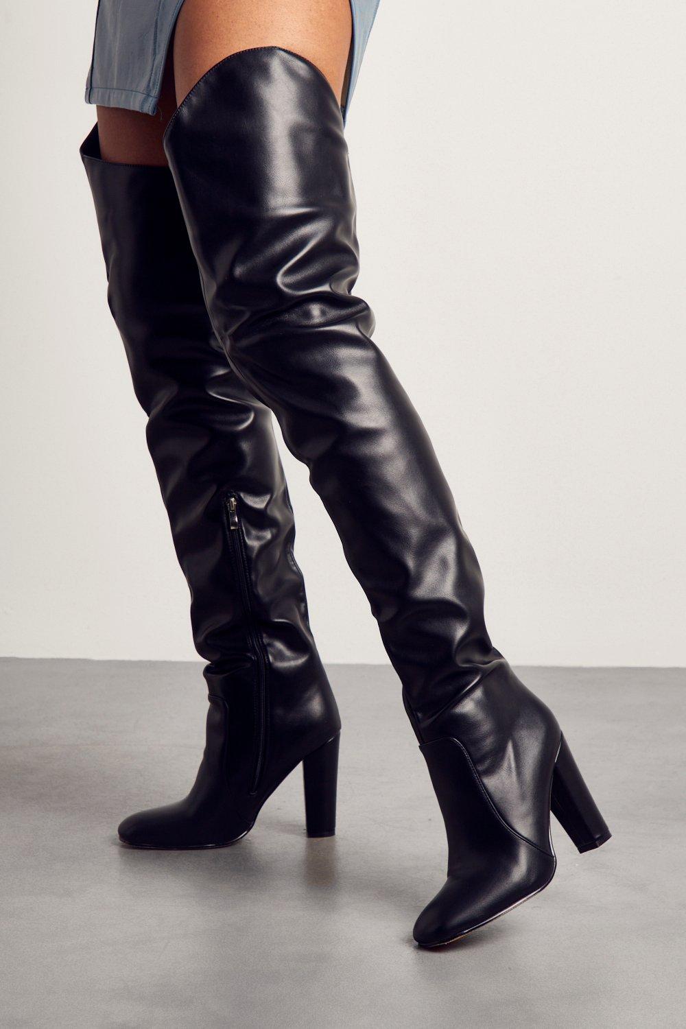 Boots | Extreme Thigh High Heeled Boots | MissPap