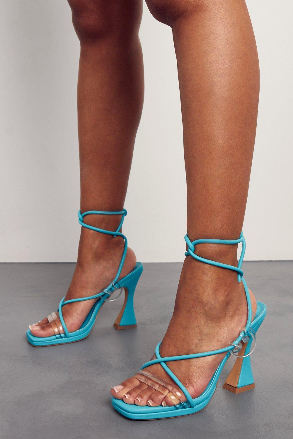 Strappy Statement High Heels