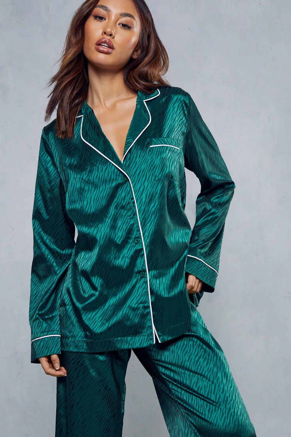 Silk discount pjs boohoo