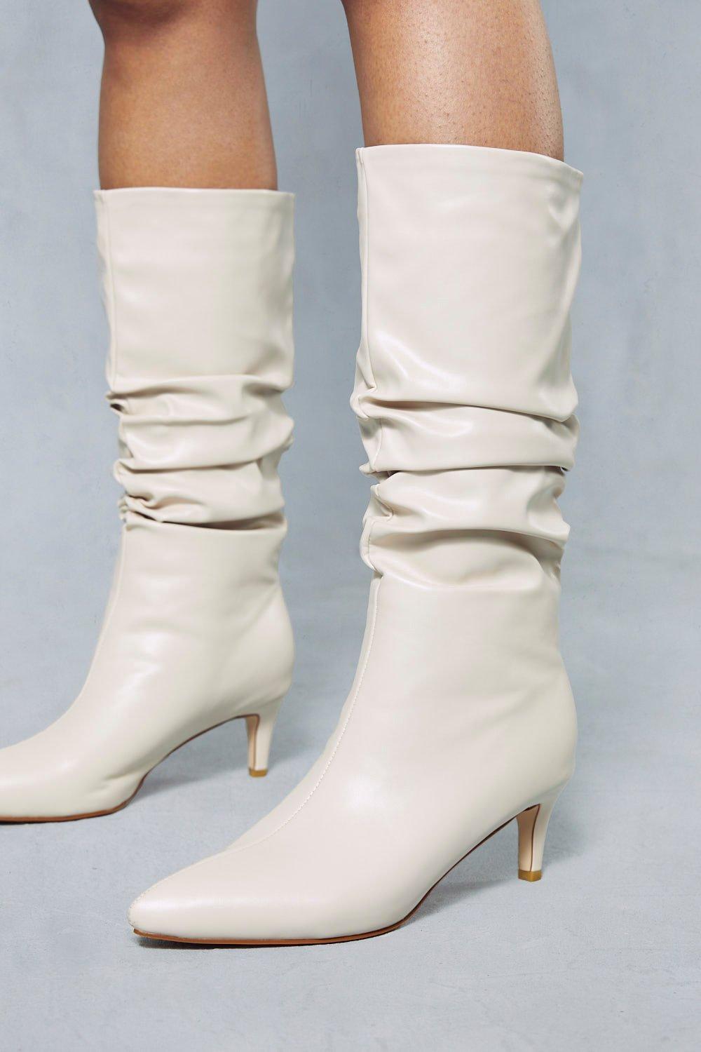 Zara cream hot sale boots