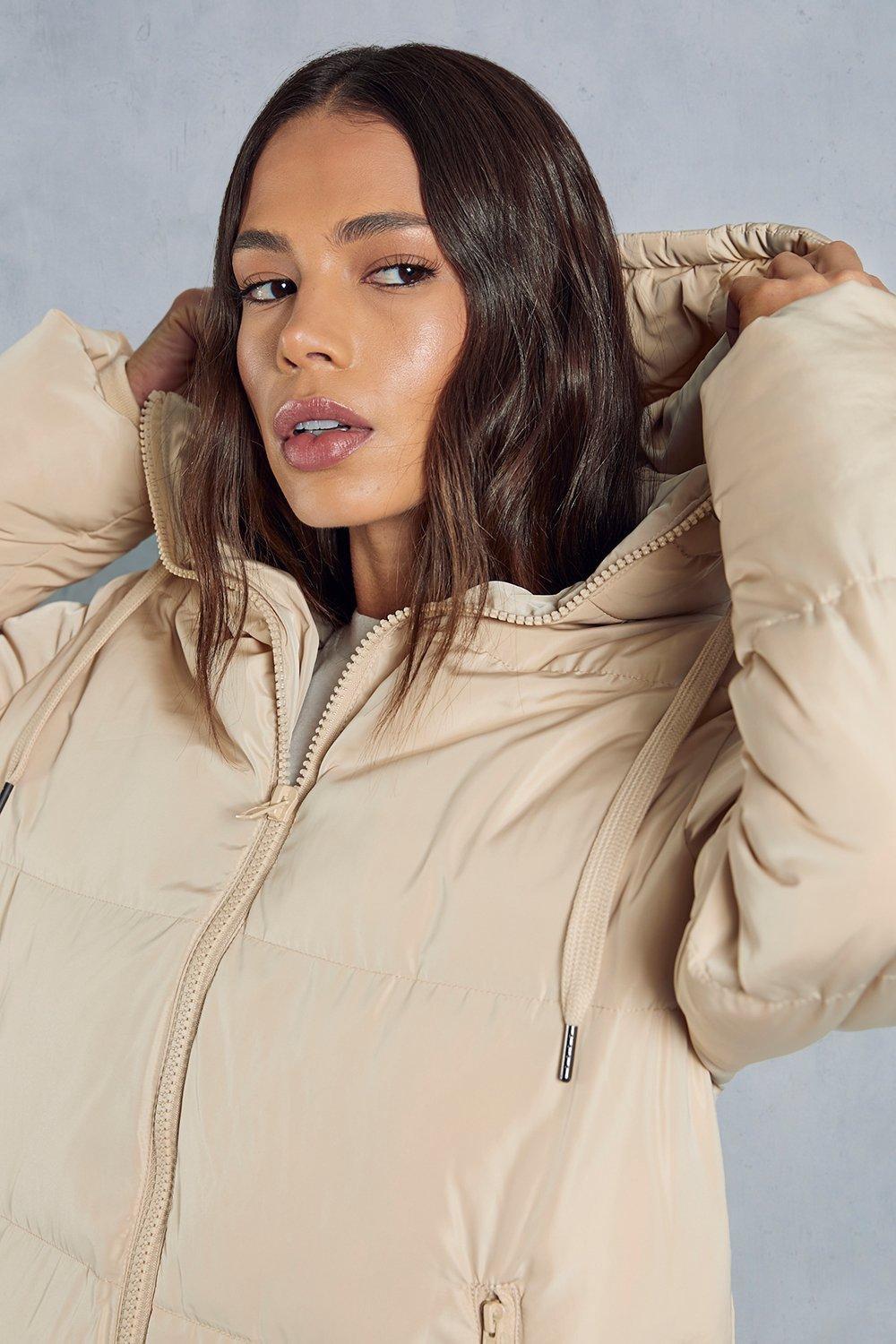 Midi puffer jacket best sale