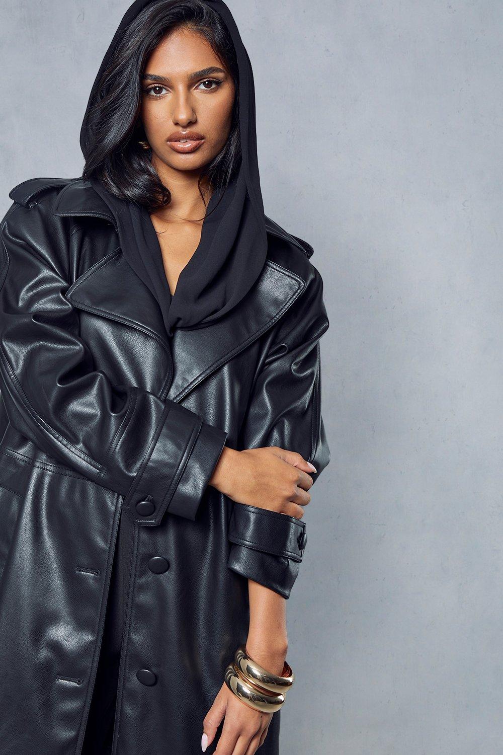 Jumpsuit cheap trench coat