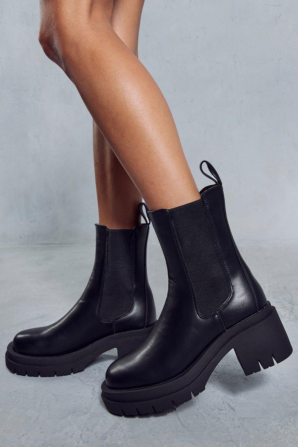 Chunky ankle cheap boots uk