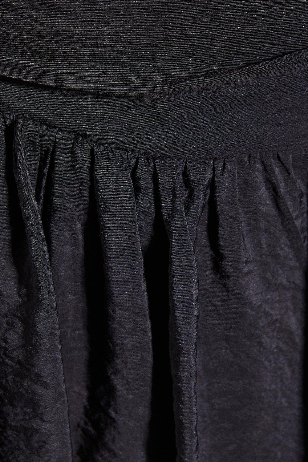 Black frill skort boohoo sale