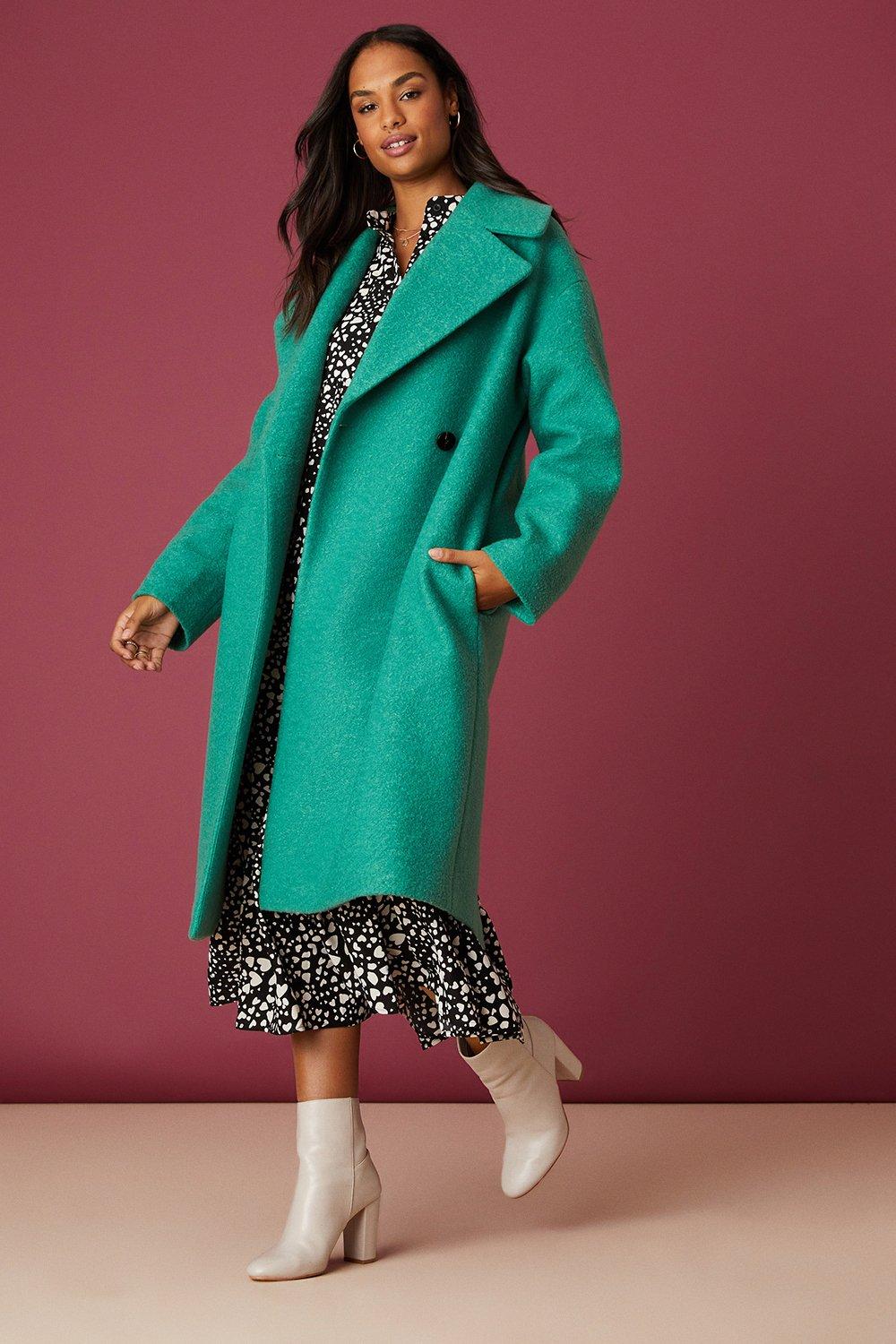 boucle coat debenhams