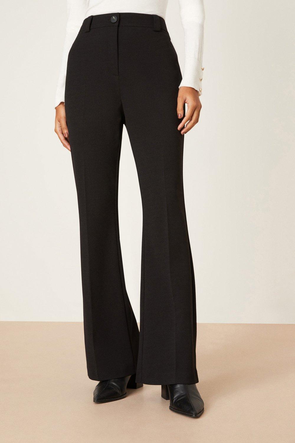 Trousers | Bootcut Button Trouser | Dorothy Perkins