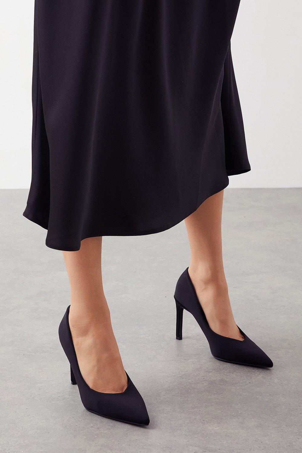 Womens Faith: Carter Pointed Court Shoes
