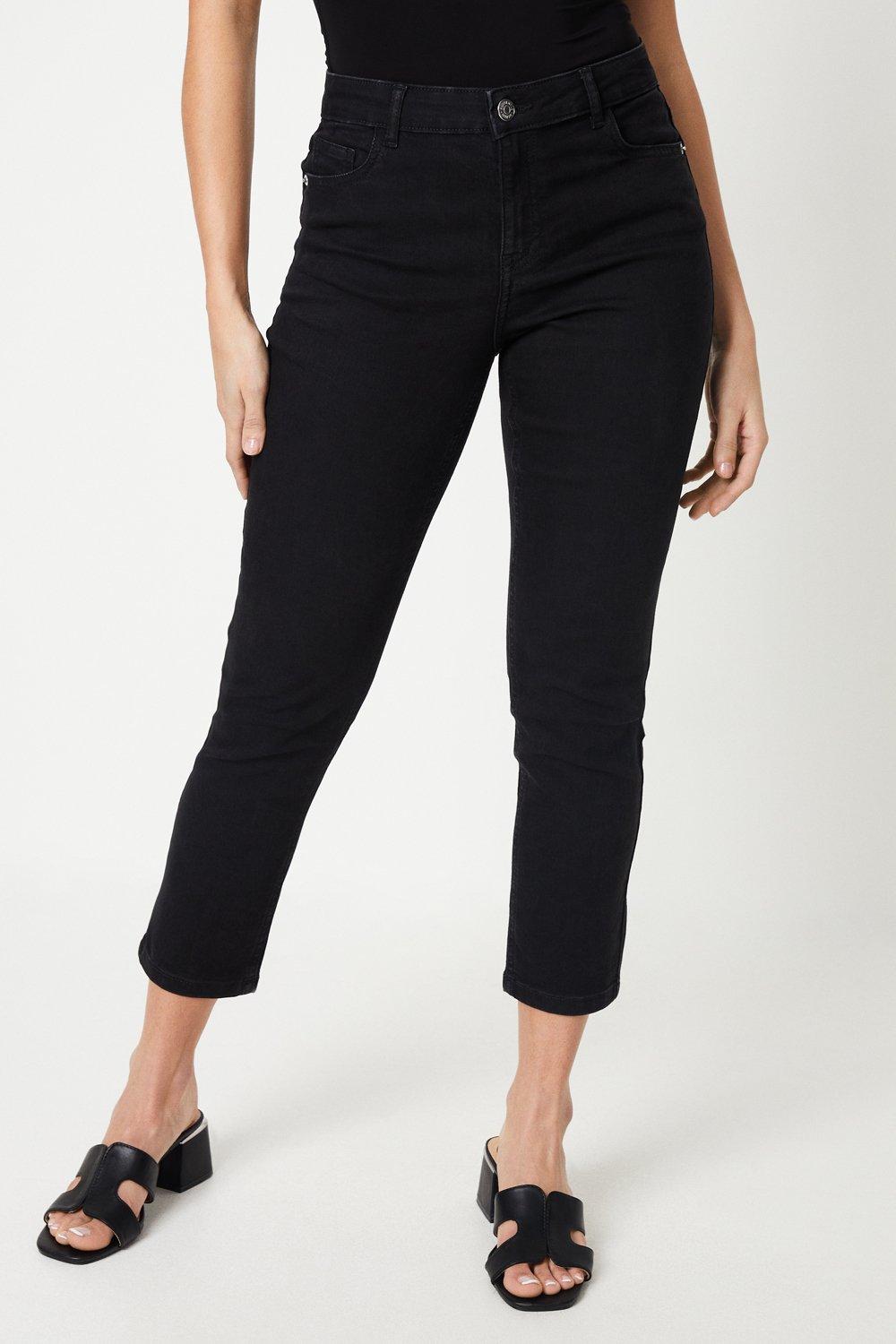 Womens Petite Comfort Stretch Slim Jeans