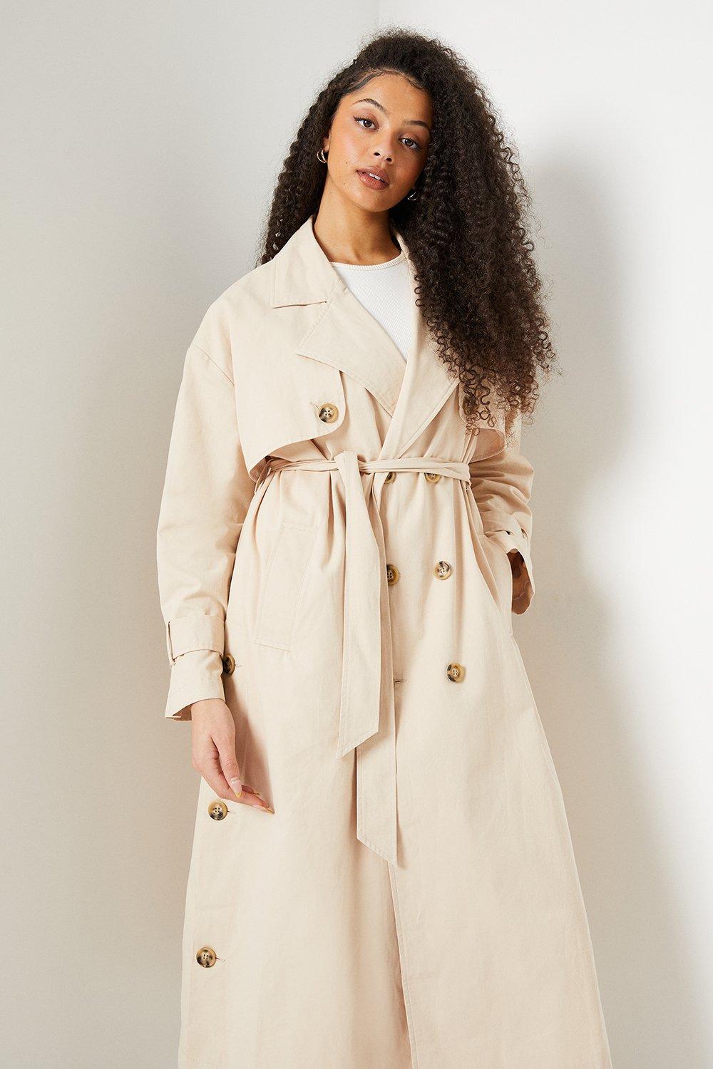 Womens Tall Trench Coat