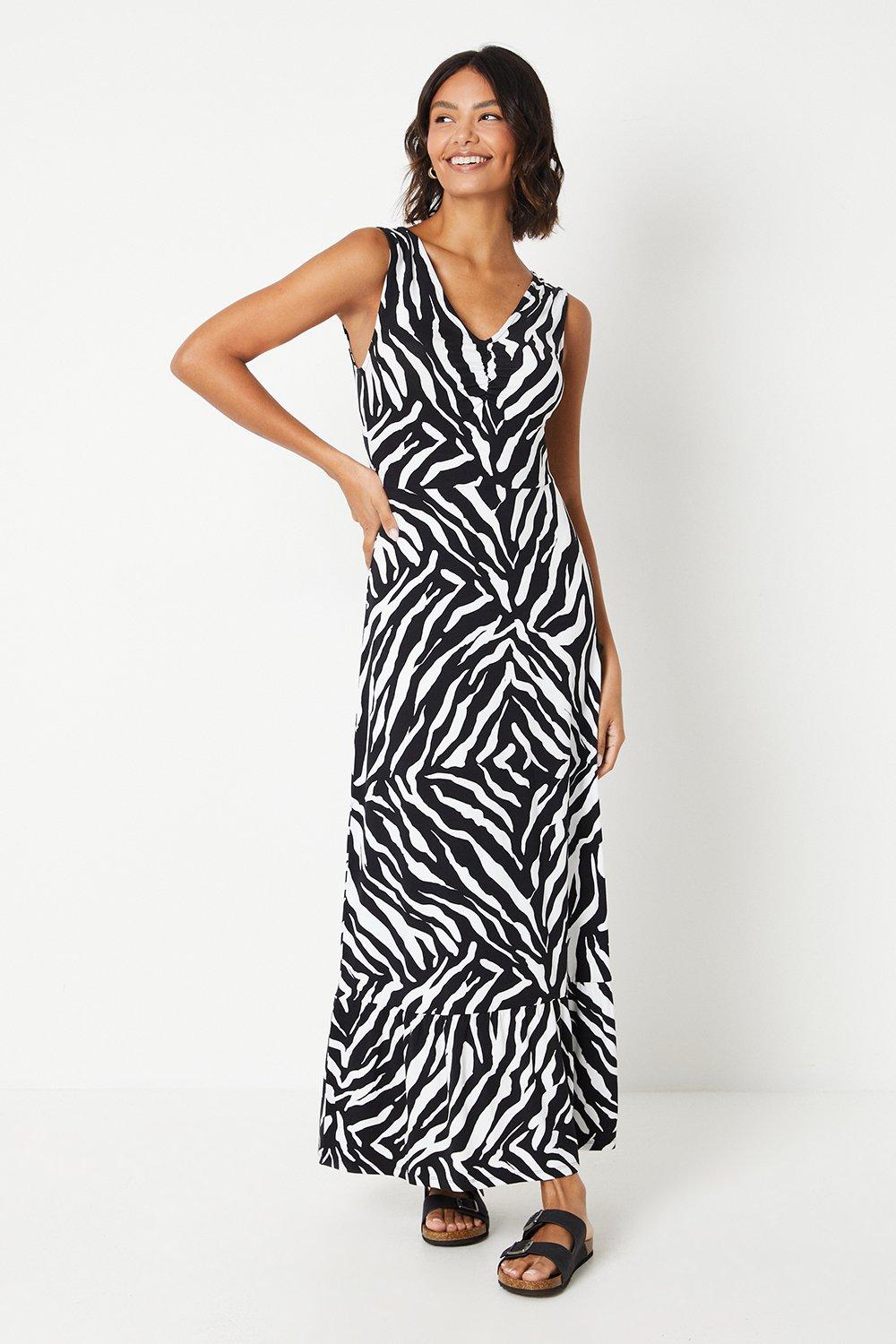 Womens Ruched Front Maxi Dress