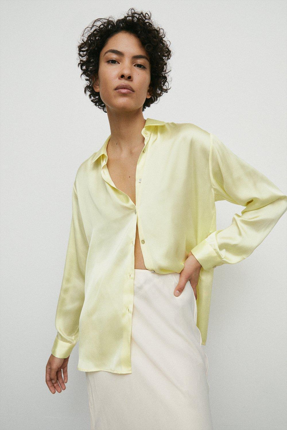 Warehouse Satin Shirt | Debenhams