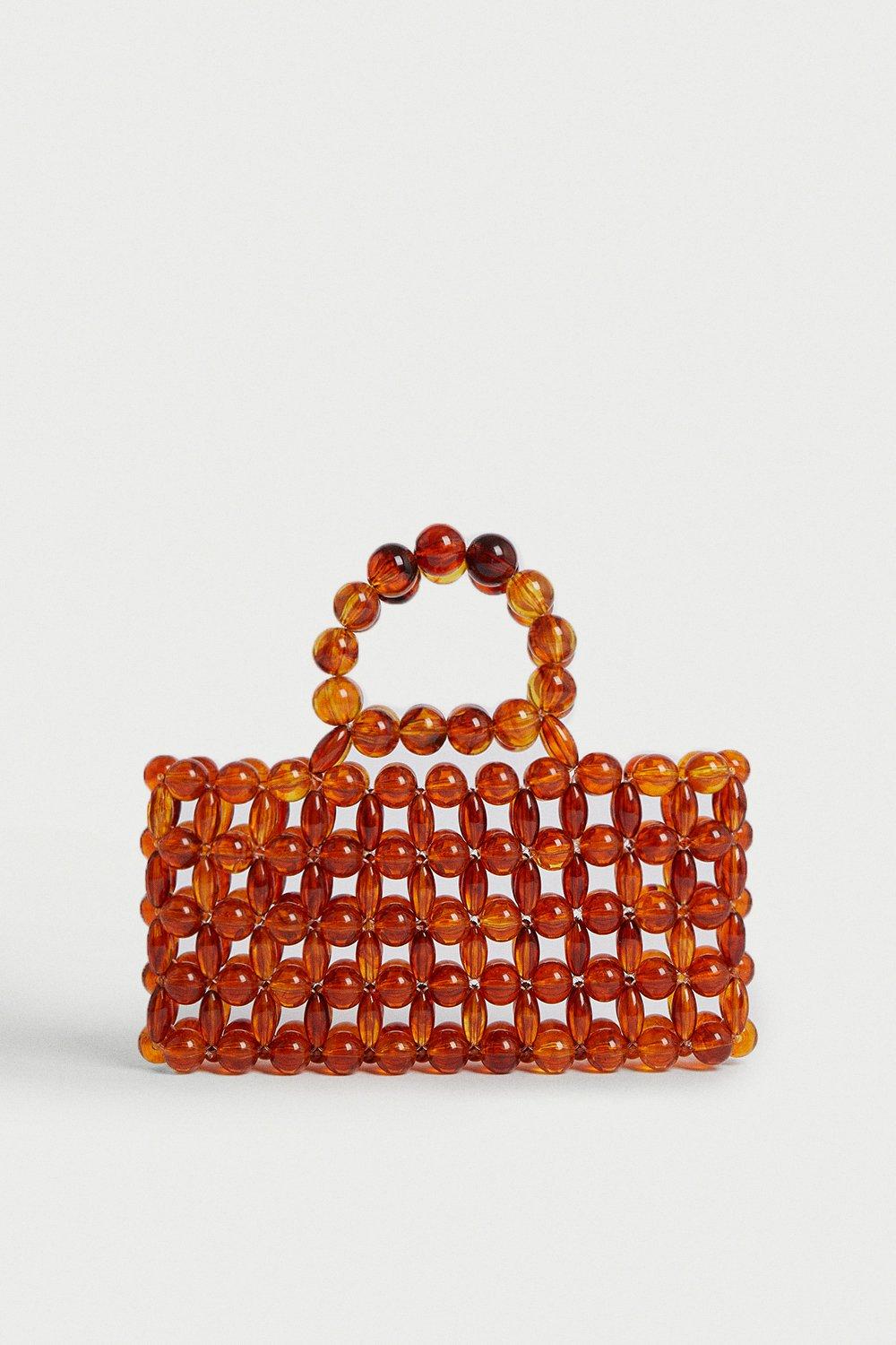 Warehouse Beaded Mini Bag | Debenhams