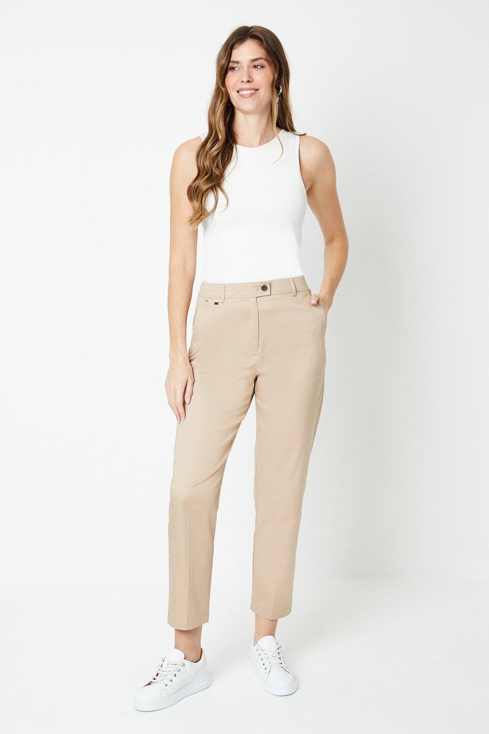 Womens Tall Stretch Crop Trousers